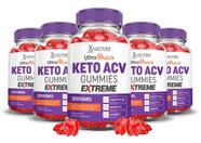 (Pacote com 5) Ultra Quick Keto ACV Gummies Extreme 2000 mg veganas