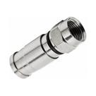Pacote Com 50 Conectores De Compressão Rg-59 Pacote Com 50 Conectores De Compressão Rg-59