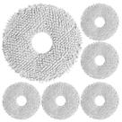Pacote com 6 almofadas de pano de microfibra para aspirador de pó para Dreame X50 Ultra Pacote com 6 almofadas de pano de microfibra para aspirador de pó para Dreame X50 Ultra