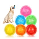 Pacote com 6 bolas de brinquedo para cães, 6,35 cm, Squeaky Floating