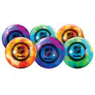 Pacote com 6 bolas de hóquei de rua Franklin Sports NHL com bolsa