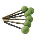 Pacote com 6 brinquedos Catnip Lollipops Chew Toys para gatos, verdes