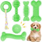 Pacote com 6 brinquedos Chew Toys CGBD Puppy Toys para dentição de cachorros