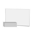 Pacote com 6 suportes magnéticos para sinalização de segurança de 15 x 10 cm Pacote com 6 suportes magnéticos para sinalização de segurança de 15 x 10 cm