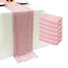 Pacote com 6 Table Runner Seveups rosa 55 x 300 cm 10 pés