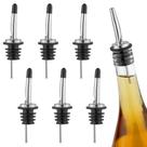Pacote com 6 unidades de aço inoxidável Pour Spout Zulay Kitchen com tampas de borracha
