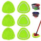 Pacote com 6 unidades de reposição Mop Head para o esfregão Ocedar EasyWring Spin