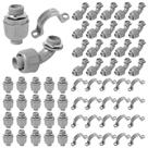 (Pacote com 60) Kit de conexão de conduíte elétrico de PVC Yariwiz 3/4 (Pacote com 60) Kit de conexão de conduíte elétrico de PVC Yariwiz 3/4
