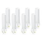 (Pacote com 8) Lâmpada fluorescente compacta Circle PLC-18W 835