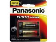 Pacote com 8 Pilhas de Lítio Panasonic 2CR5 6V