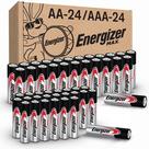 Pacote combinado de baterias Energizer AA e AAA (48 unidades)