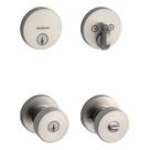 Pacote combinado de fechadura de porta Kwikset 991 Pismo Kaneta de entrada com chave Pacote combinado de fechadura de porta Kwikset 991 Pismo Kaneta de entrada com chave