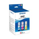 Pacote combinado de garrafas de tinta Epson 542 EcoTank de capacidade ultra-alta