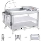 Pacote conversível Bassinet Gaive e Play Crib Grey Pacote conversível Bassinet Gaive e Play Crib Grey