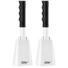 Pacote Cow Bell Eastar com 2 alças para eventos esportivos, branco