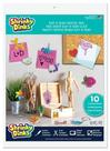 Pacote criativo Shrinky Dinks Frosted Ruff n' Ready, 10 folhas