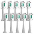 Pacote de 10 cabeças de escova de dentes de reposição para o ícone AquaSonic