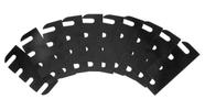 Pacote de 10 calços de dobradiça de porta com 0,76 mm de espessura para kit de reparo de dobradiças de porta