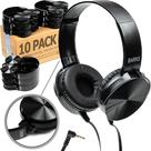 Pacote de 10 fones de ouvido Barks Classroom On-Ear Premium Student