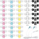 Pacote de 100 fones de ouvido Earbud Kigeli para crianças em sala de aula com fio