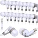 Pacote de 100 fones de ouvido Konohan para estudantes de sala de aula com conector de 3,5 mm