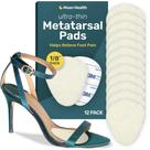 Pacote de 12 almofadas metatarsais Moon Health Ultra Thin para mulheres/homens