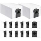Pacote de 14 sacos de pó de substituição para MOVA P50/P10/S20 Ultra Vacuum