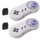 Pacote de 2 controladores sem fio para console original SNES