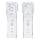 Pacote de 2 controles remotos Wii Lyyes com estojo de silicone