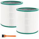 Pacote de 2 filtros purificadores de ar para Dyson TP02 True HEPA TP01