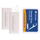 Pacote de 2 fios dentais com fio dental Twogemy com 70 opções de higiene bucal para adultos