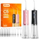 Pacote de 2 fios dental Water Bitvae C5 com 12 pontas de 300 ml