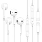 Pacote de 2 fones de ouvido Everdigi para iPhone com fio e conector Lightning