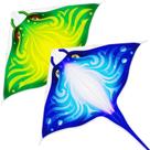 Pacote de 2 Kite Mint's Colorful Life Devil Fish para crianças e adultos Pacote de 2 Kite Mint's Colorful Life Devil Fish para crianças e adultos