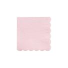Pacote de 20 guardanapos de papel descartáveis Meri Meri, rosa, 13 cm Pacote de 20 guardanapos de papel descartáveis Meri Meri, rosa, 13 cm