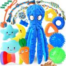 Pacote de 23 brinquedos para cachorros, Eefitoys, interativos para dentição de cães