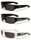 Pacote de 3 Bandanna Locs Hardcore (preto, branco, prata)