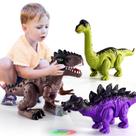 Pacote de 3 brinquedos de dinossauro TEMI Electric Walking para crianças de 2 a 5 anos
