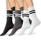 Pacote de 3 meias Grip Socks Diu Life para mulheres, ioga e pilates antiderrapantes