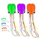 Pacote de 3 pipas Octopus Kaiciuss, 61x402cm, conjunto 3D Soft Beach