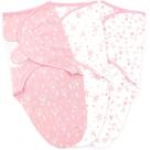 Pacote de 3 Swaddle Wrap Bublo Baby para meninas recém-nascidas de 0 a 3 meses