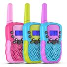 Pacote de 3 Walkie Talkies Selieve para crianças de 3 a 12 anos, alcance de 3 km