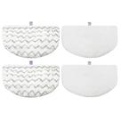 Pacote de 4 almofadas de esfregão a vapor para Bissell Powerfresh 1940 Pacote de 4 almofadas de esfregão a vapor para Bissell Powerfresh 1940