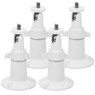 Pacote de 4 câmeras de segurança com suporte de parede para Arlo Pro 2/3/4/5 branco