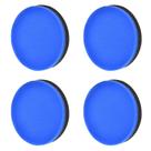 Pacote de 4 filtros de reposição para aspirador Bissell 1214 Cleanview