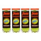 Pacote de 4 latas de bolas de tênis PENN Championship Regular-Duty Pacote de 4 latas de bolas de tênis PENN Championship Regular-Duty
