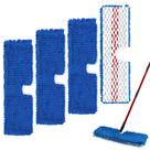 Pacote de 4 peças de reposição para cabeça de esfregão compatível com o-Cedar Flip Mop