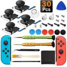Pacote de 4 peças de reposição para Joycon Joystick para Nintendo Switch