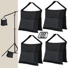 Pacote de 4 sacos de areia para equipamentos de vídeo fotográfico