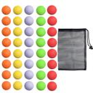 Pacote de 40 bolas de treino de golfe de espuma BAC-Kitchen para ambientes internos/externos